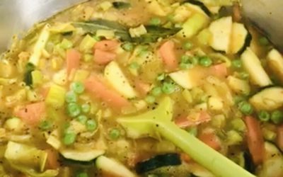 Revitalising veggie soup – food for the soul