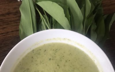 Broccoli and Wild Garlic soup