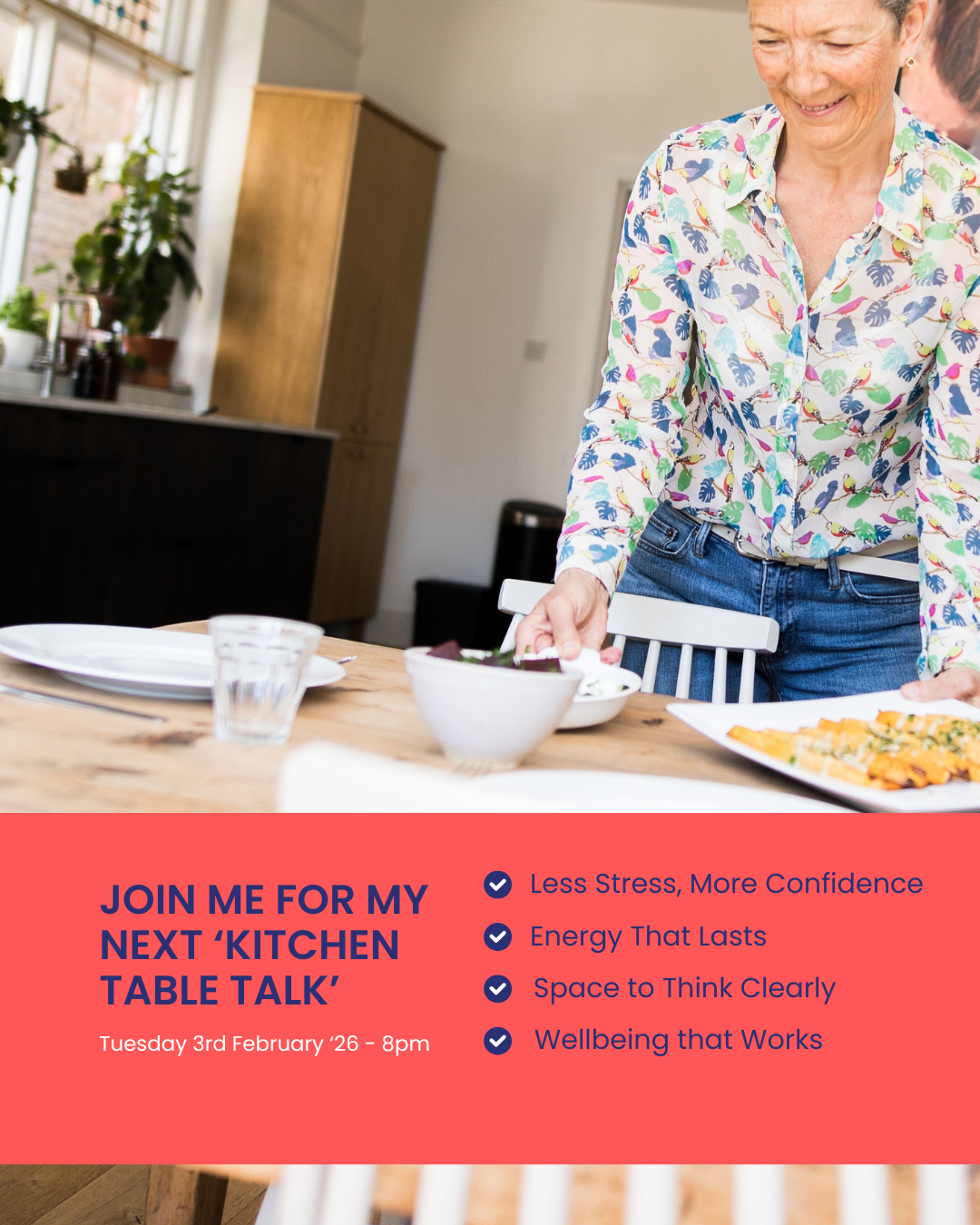 Alice Yeates Nutrition Kitchen table talk 7th October 2025