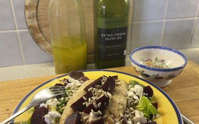 Simple Smoked Mackerel Salad